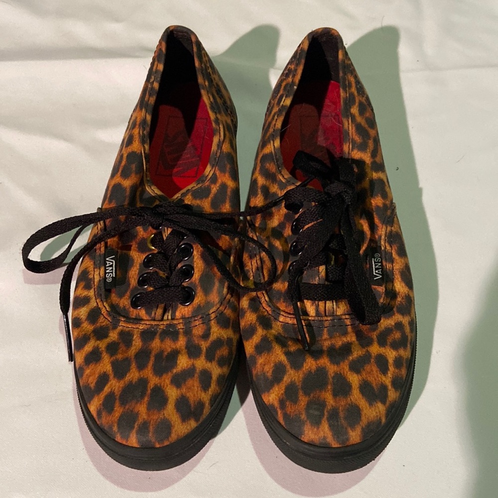 Cheetah Print Vans